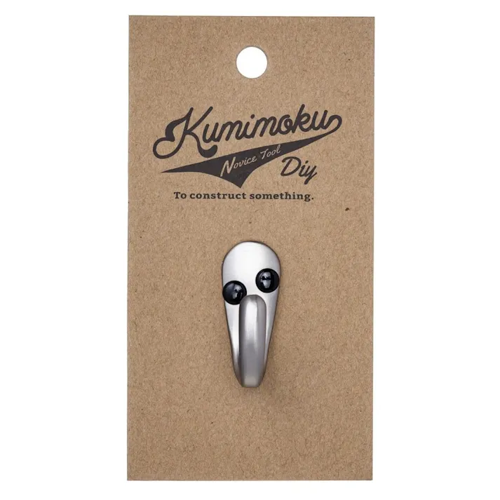 カインズ Kumimoku アイアンコートフック シングル シルバー