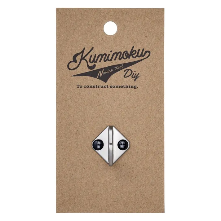 カインズ Kumimoku アイアンコートフック スクエア シルバー