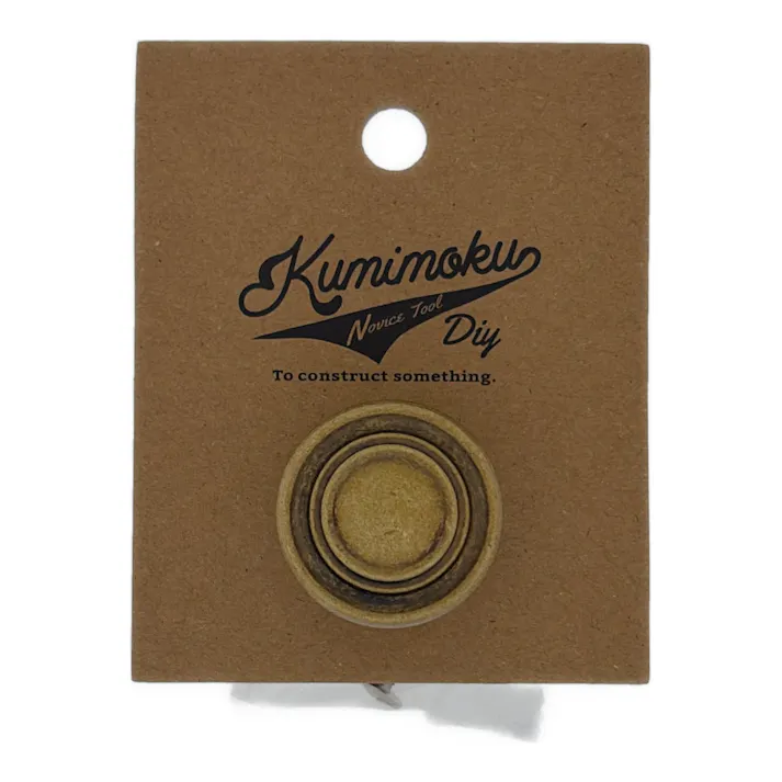 Kumimoku アイアンノブ アンティーク ゴールド