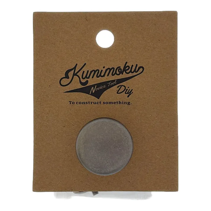 Kumimoku アイアンノブ シンプル ブロンズ
