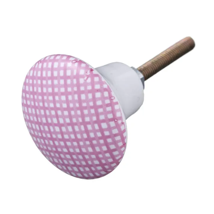 Kumimoku デザインノブ サークル ピンク