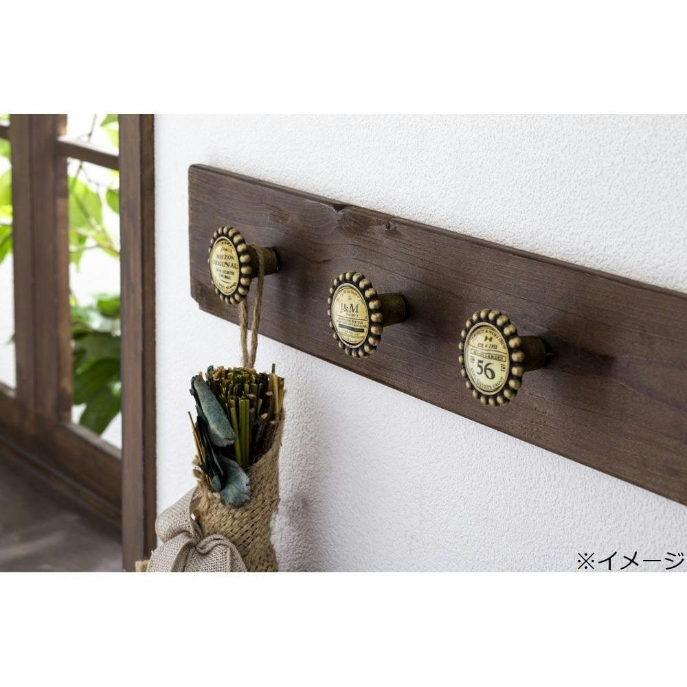 Kumimoku デザインノブ サークル ビンテージ 56 ブロンズ | ねじ・くぎ