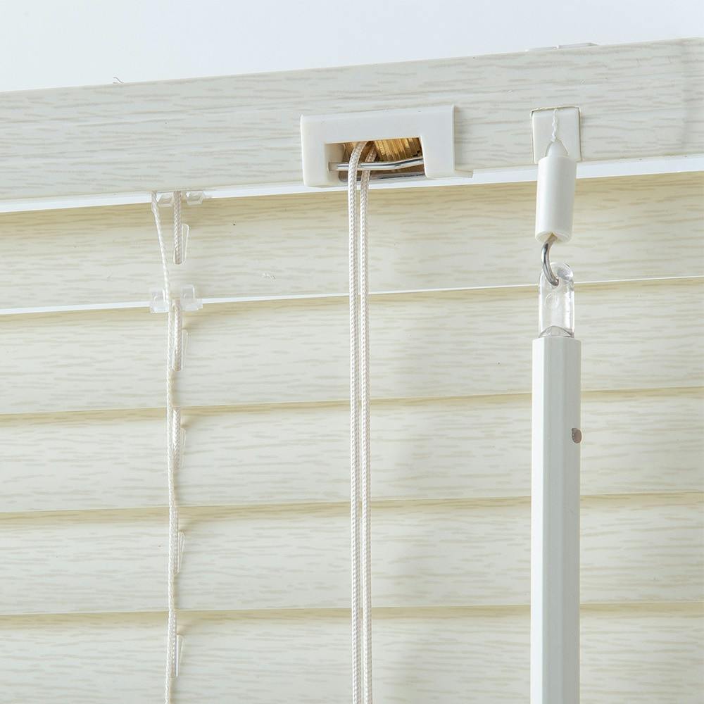 ホコリが付きにくいブラインド ホワイトウッド 幅130×高さ138cm(販売