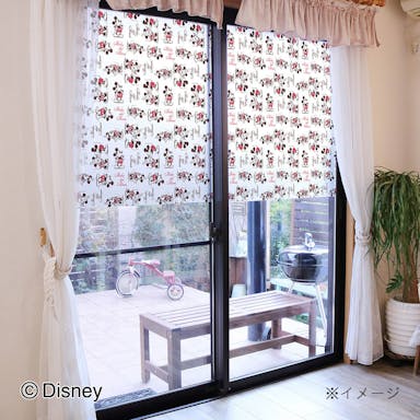 ディズニー 窓フィルム ミッキー＆ミニー 幅92cm×長さ90cm