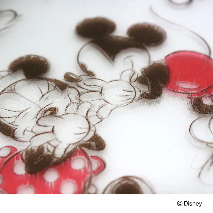 カインズ ディズニー 窓フィルム ミッキー&ミニー 幅92cm×長さ90cm