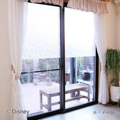 ディズニー 窓フィルム ミッキーマウス リーフ 幅92cm×長さ90cm