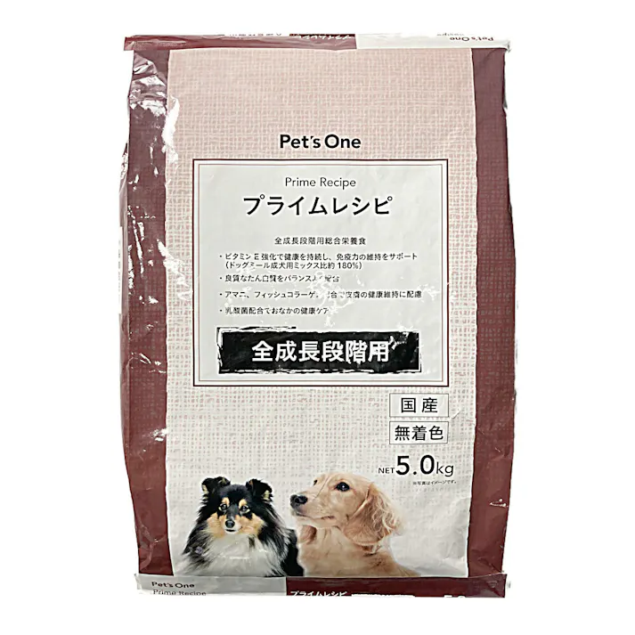 プライムレシピ 全成長段階用 5kg(販売終了)