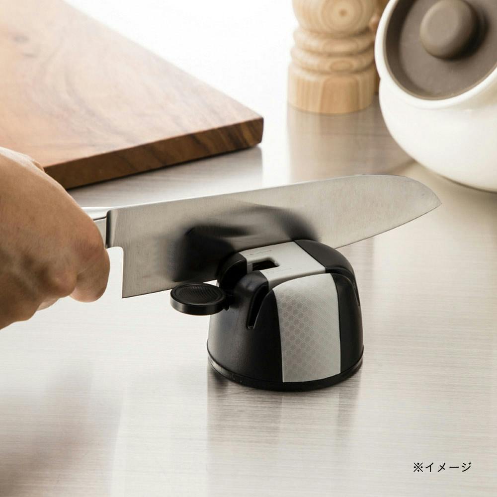 【新品未使用】Tupperware 包丁セット & シャープナーセット 包丁・シャープナー2点セット [越匠] 包丁セット ステンレス