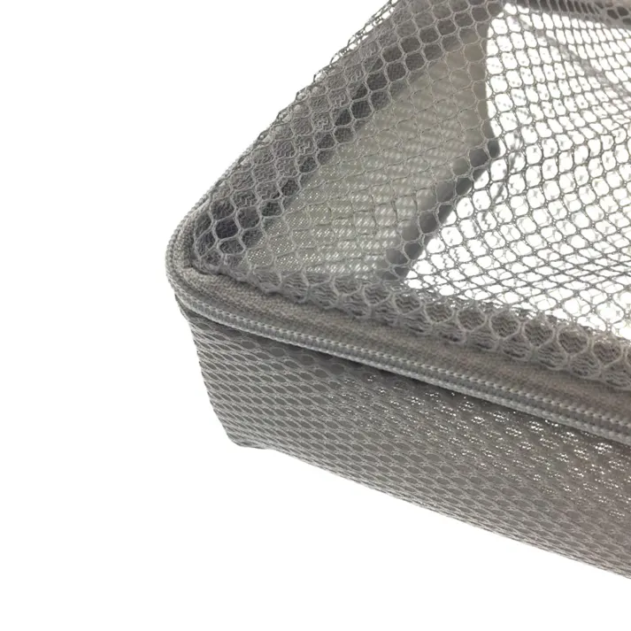 そのまま洗濯できる衣類バッグ ハーフL グレー(販売終了)