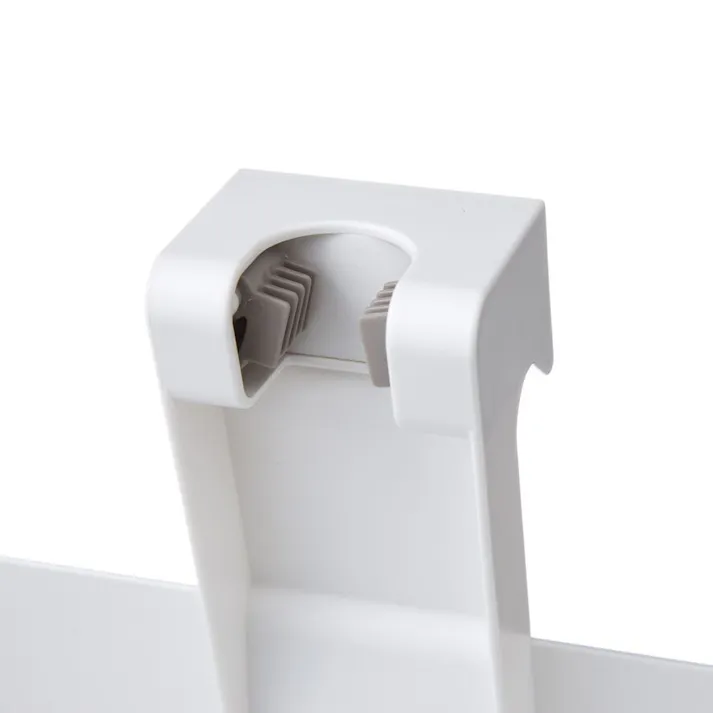 ちりとりにもなるフローリングワイパー用スタンド ホワイト