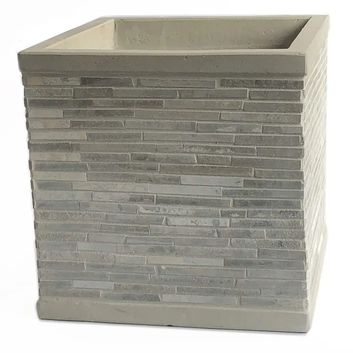 カインズ ストーンタイルプランター キューブ M