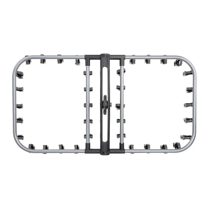 インテリア洗濯ハンガー グレー 40ピンチ