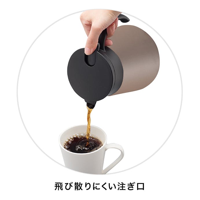 ドリッパーで入れられるコーヒーサーバー 630ml