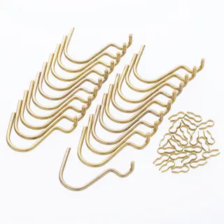 カインズ Kumimoku デザインボード U型フック 20個入り ゴールド