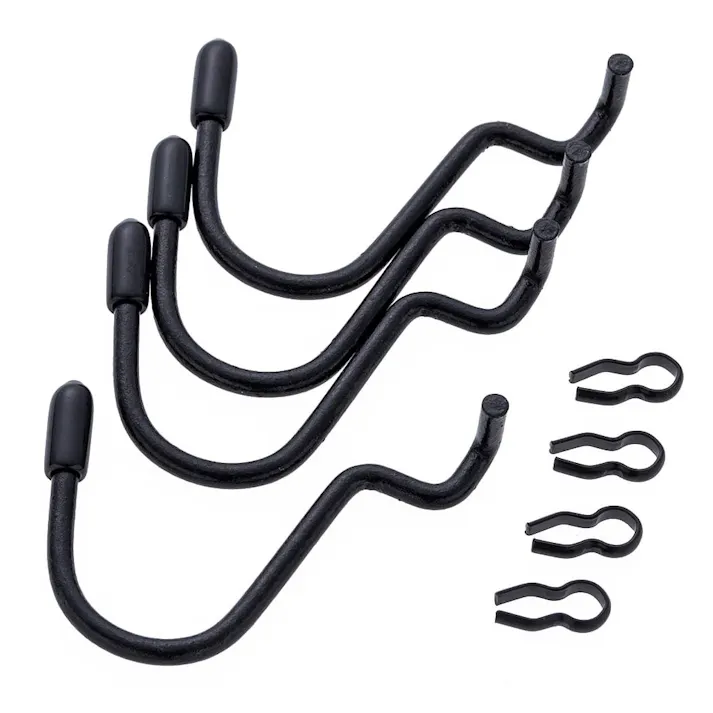 カインズ Kumimoku デザインボード U型フック 4個入り ブラック