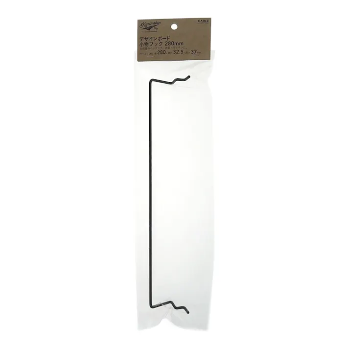 カインズ Kumimoku デザインボード 小物フック 280mm ブラック