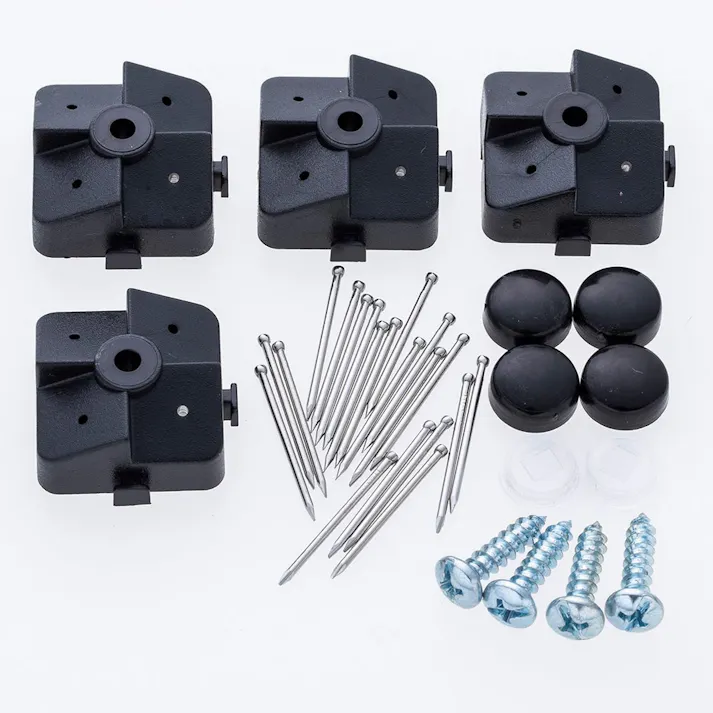 カインズ Kumimoku 石膏ボード用取付器具 4個入り ブラック