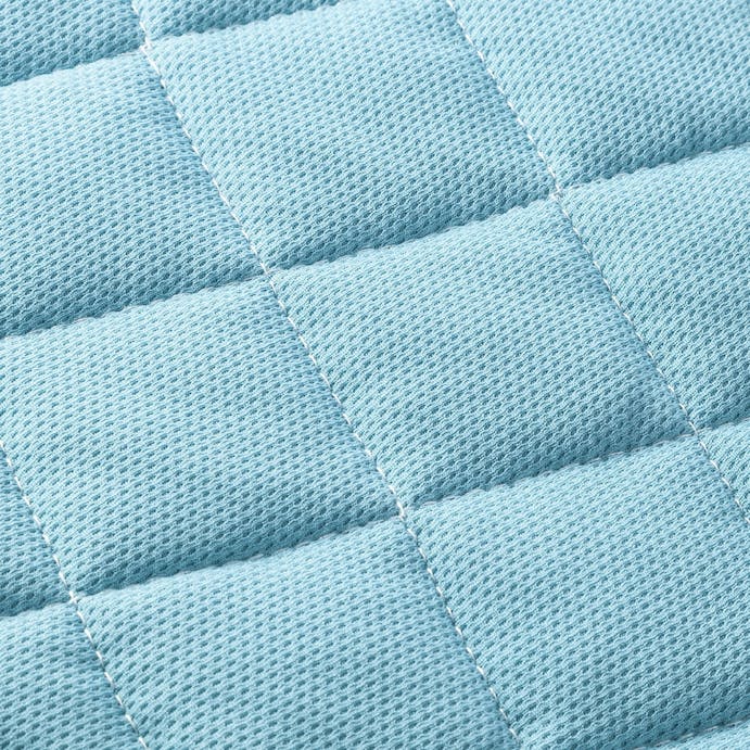 吸汗速乾消臭枕パッド ブルー 50×50cm