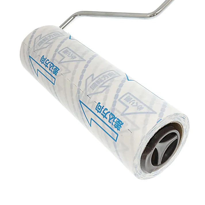 アルミ伸縮カーペットクリーナー 90周巻 ブラウン