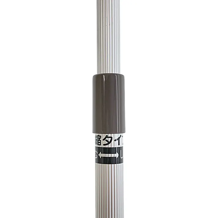 アルミ伸縮カーペットクリーナー 90周巻 ブラウン