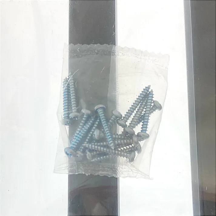 角型伸縮カーテンレール ダブル ブラウン 3m