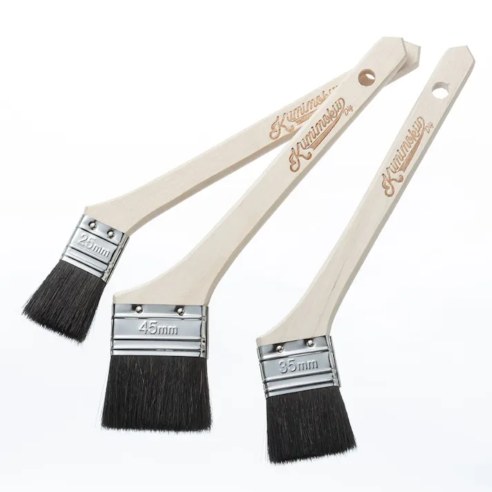 カインズ Kumimoku ニス水性油性兼用木柄刷毛 3.5cm