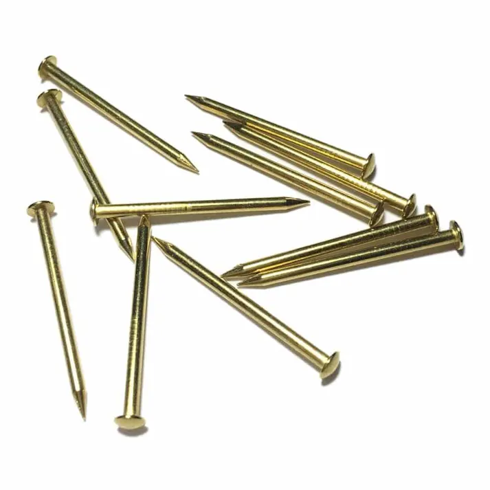 カインズ Kumimoku 真鍮釘 丸頭 2.1mm×38mm 20入