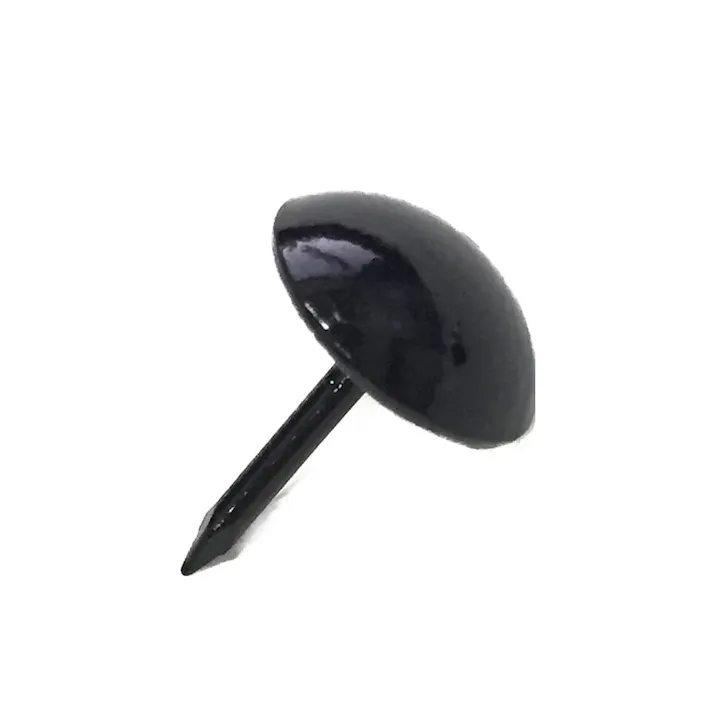 カインズ Kumimoku 太鼓鋲 黒 13mm×19mm 6入