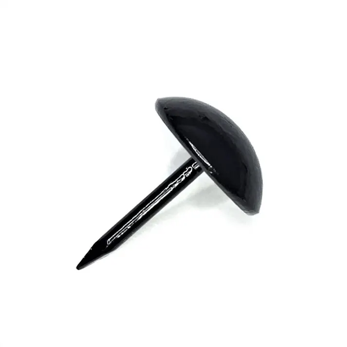 カインズ Kumimoku 太鼓鋲 黒 13mm×19mm 6入