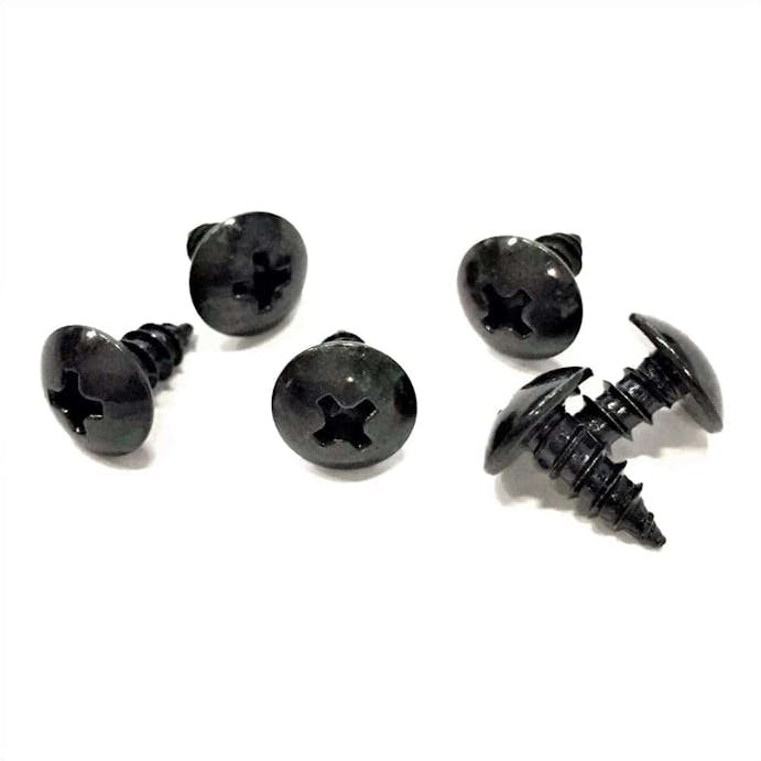 タッピング トラス頭 黒 4mm×10mm 6入