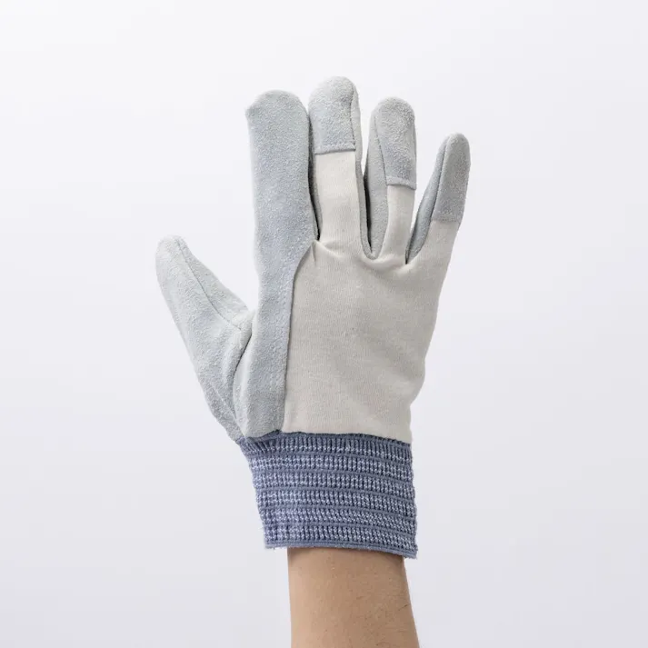 カインズ 蒸れにくい丈夫な牛床革手袋