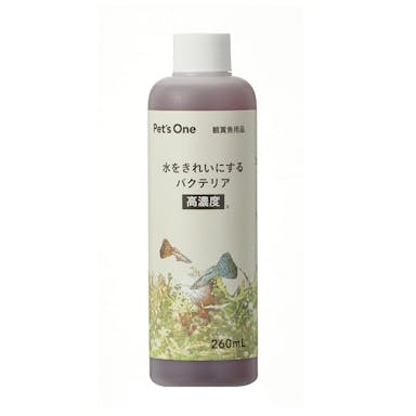 Pet’s One 水をきれいにするバクテリア 高濃度 260ml