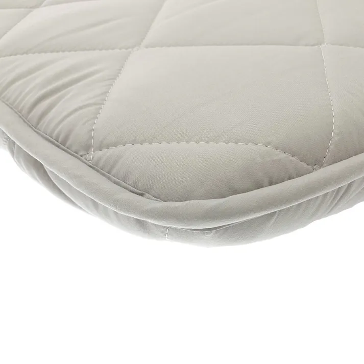 へたりに強い5層ロングフロアクッション 中材 ライトグレー 65×180cm