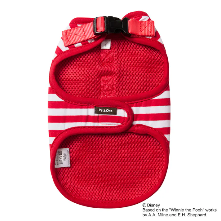 ディズニー ウェアハーネス くまのプーさん レッドボーダー S