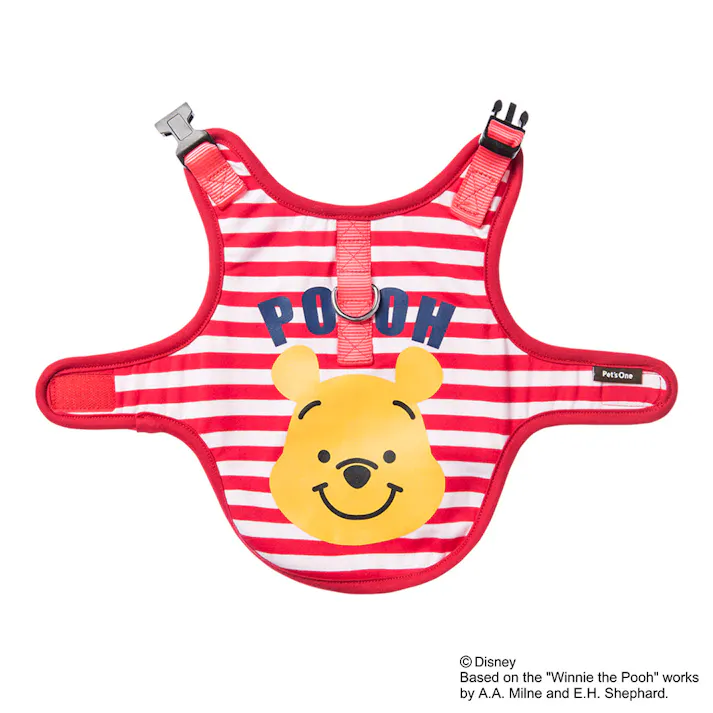 ディズニー ウェアハーネス くまのプーさん レッドボーダー S