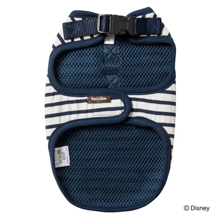 ディズニーウェア ハーネス ミッキー ネイビーボーダー S