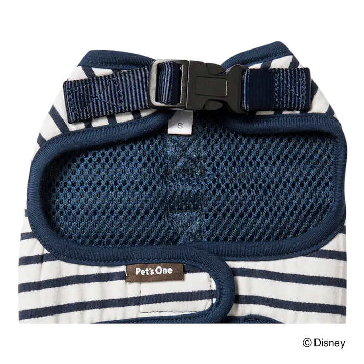 ディズニーウェア ハーネス ミッキー ネイビーボーダー S