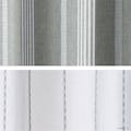 遮光＋花粉キャッチ ブラウライン 100×110cm 4枚組セットカーテン