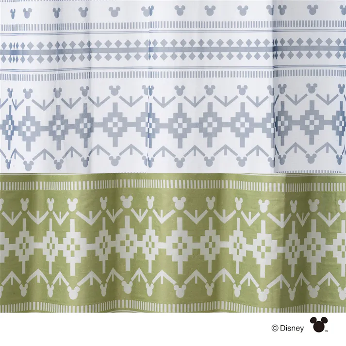 ディズニー ミッキーマウス ジオ 100×230cm 4枚組セットカーテン