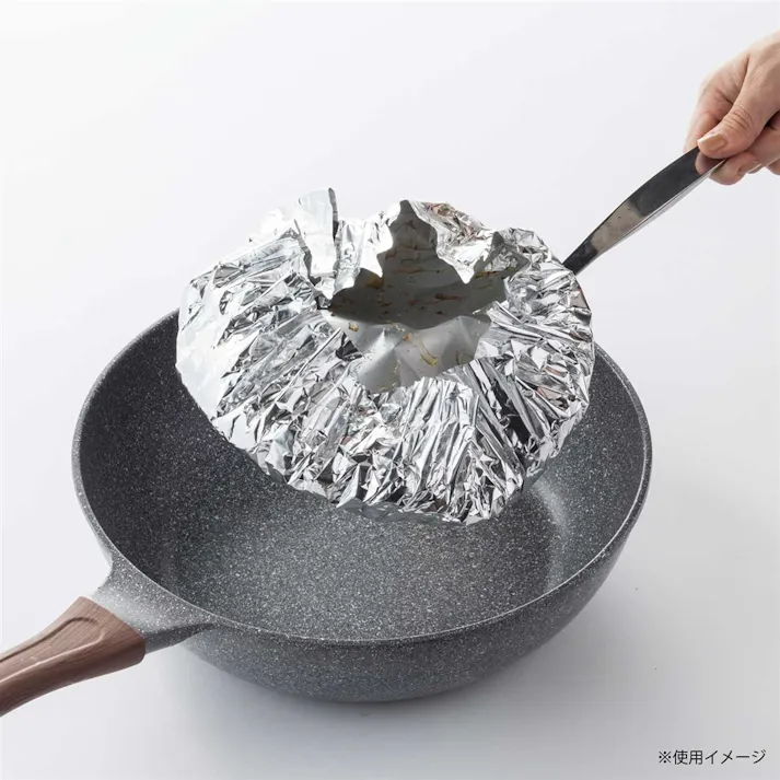 フライパン用アルミシート 28cm 15枚入