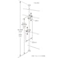 ステンレス突っ張りベランダ物干し STB-280(販売終了)