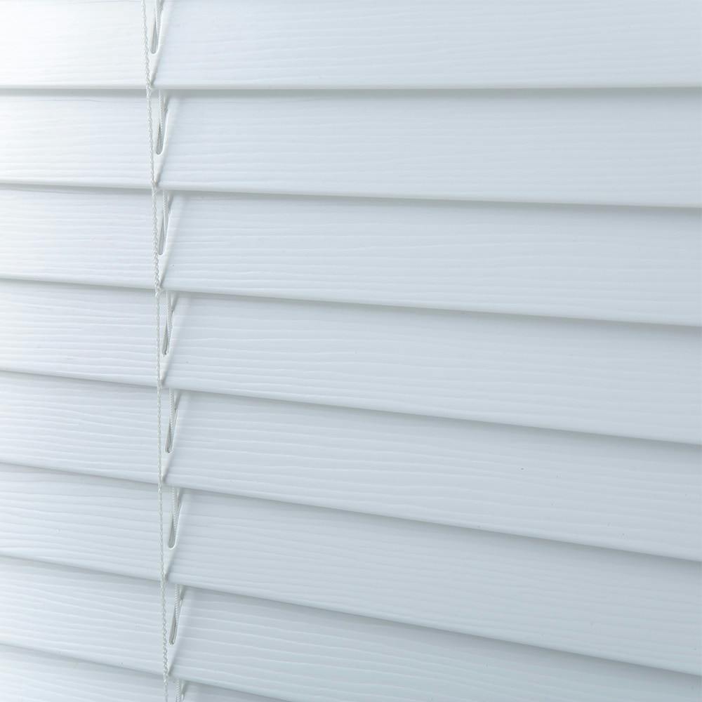 羽根が割れにくい木目調ブラインド ホワイト 幅88×高さ183cm(販売終了