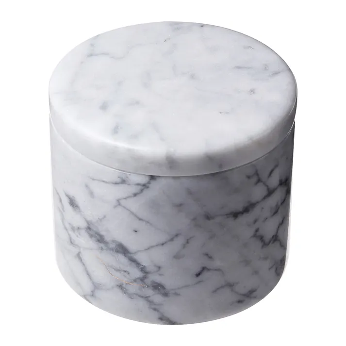 MARBLE フタ付き小物入れ WG(販売終了)