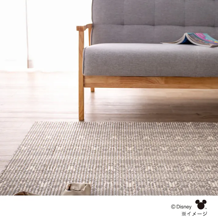抗菌防カビクッションマット ミッキーマウス 50×120