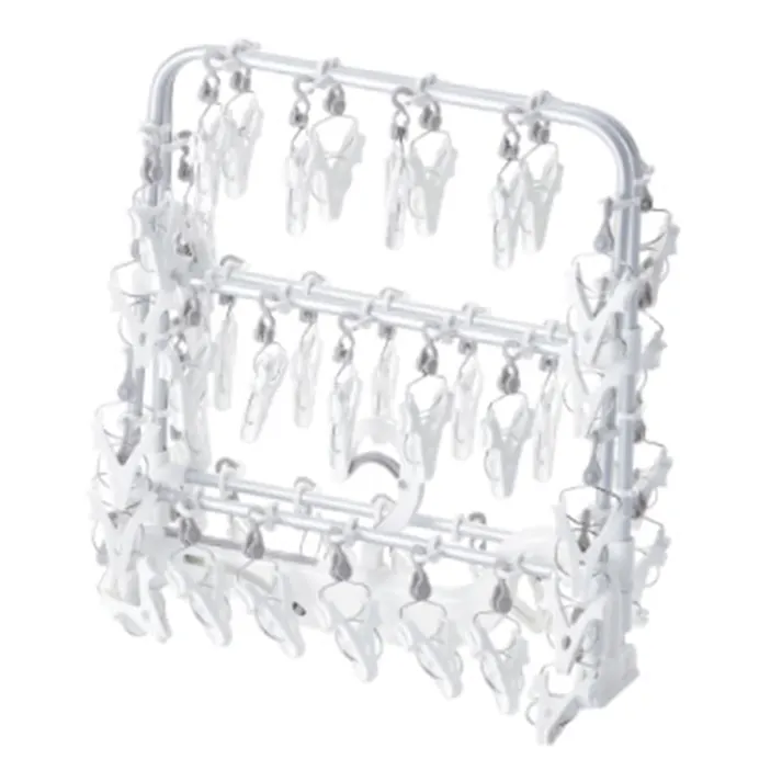 楽カケ アルミ大型洗濯ハンガー 48ピンチ R-48