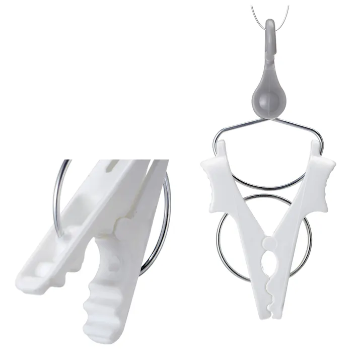 楽カケ アルミ大型洗濯ハンガー 48ピンチ R-48