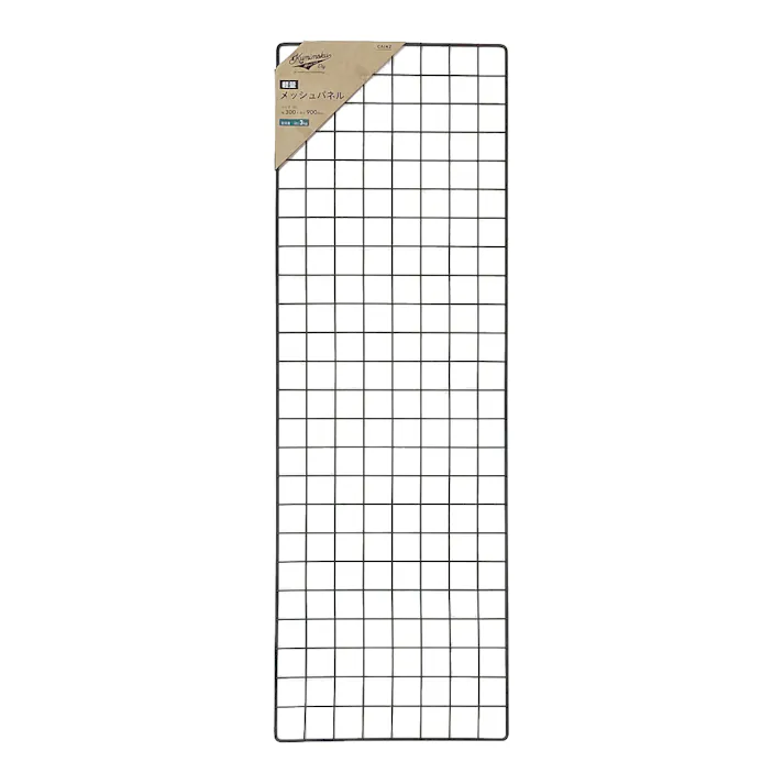 Kumimoku 軽量メッシュパネル マットブラック MN3090MBK 30×90cm