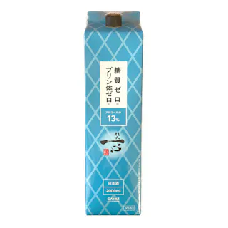 (兵庫)杜氏一心 糖質ゼロ プリン体ゼロ 2000ml【別送品】