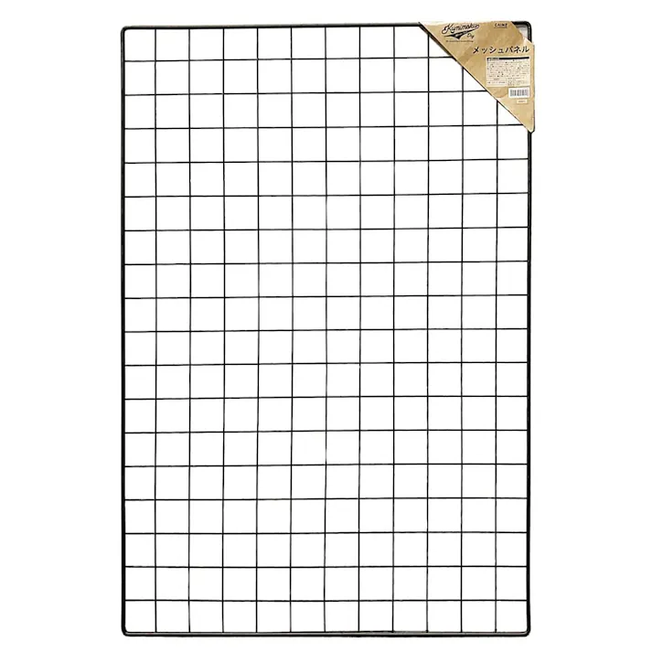 Kumimoku メッシュパネル マットブラック MP6090MBK 60×90cm