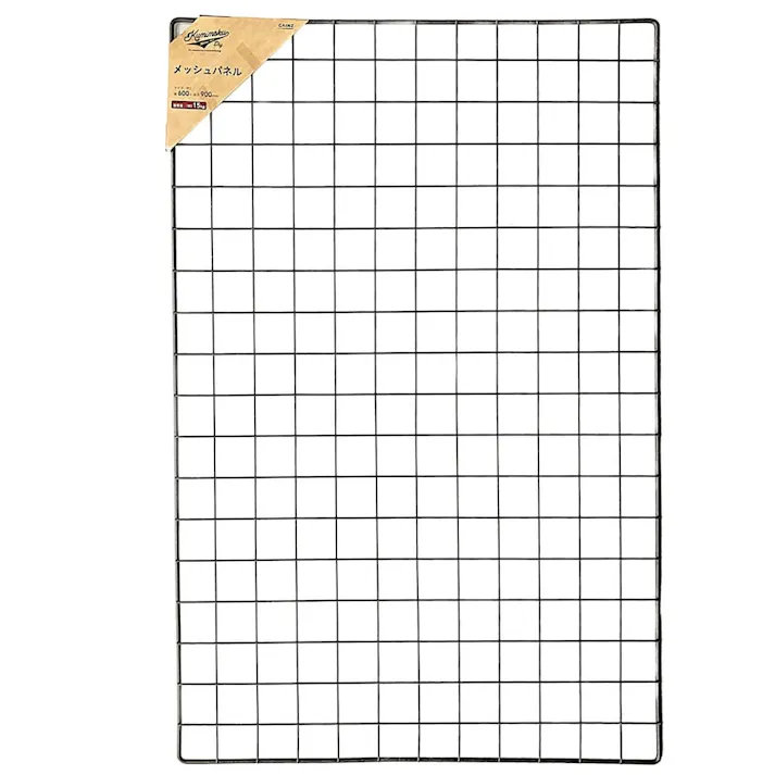 Kumimoku メッシュパネル マットブラック MP6090MBK 60×90cm